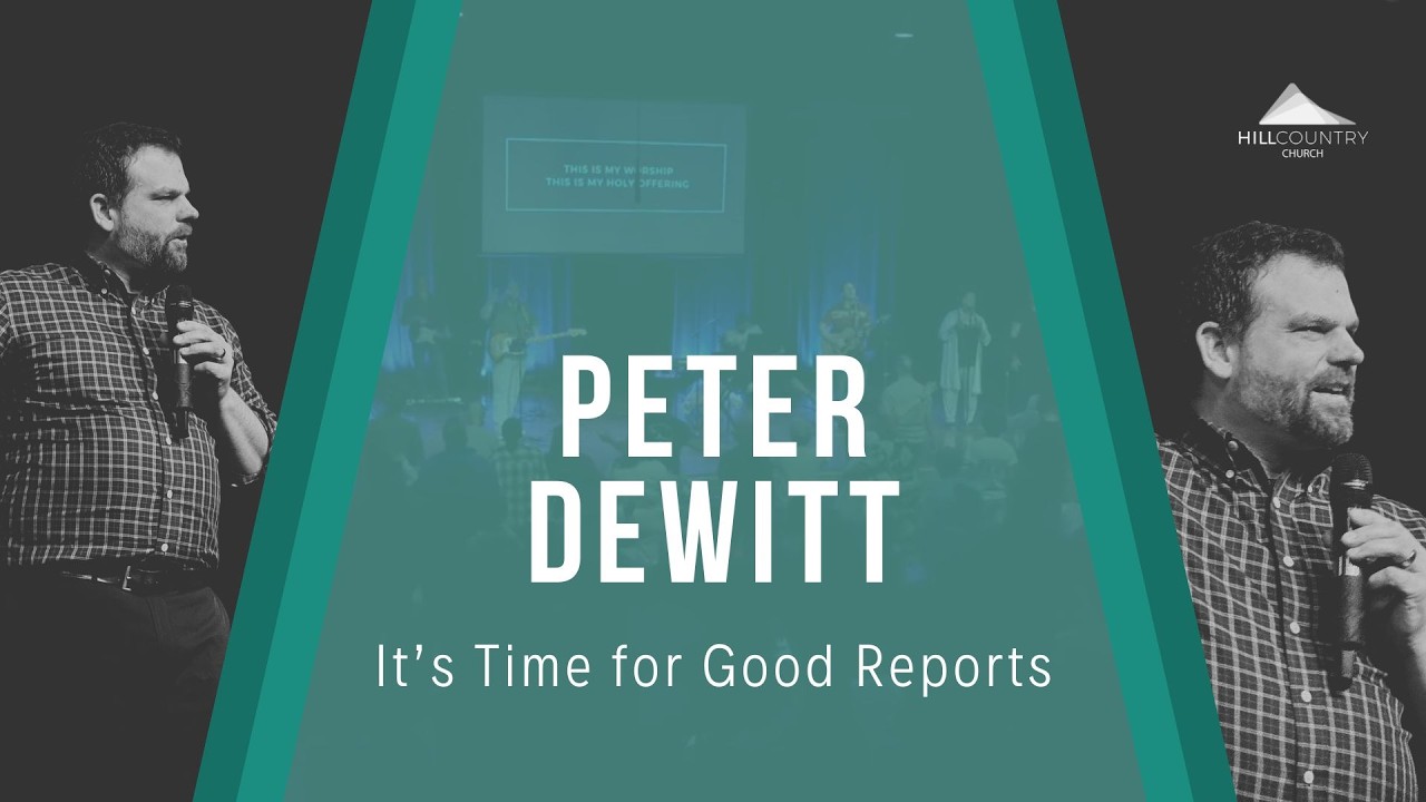 Sunday Service: Peter DeWitt: It's Time for Good Reports 02/22/2026