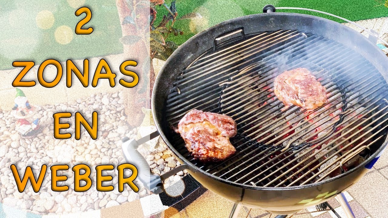 Cómo preparar barbacoa Weber para dos zonas de cocción | Weber Kettle