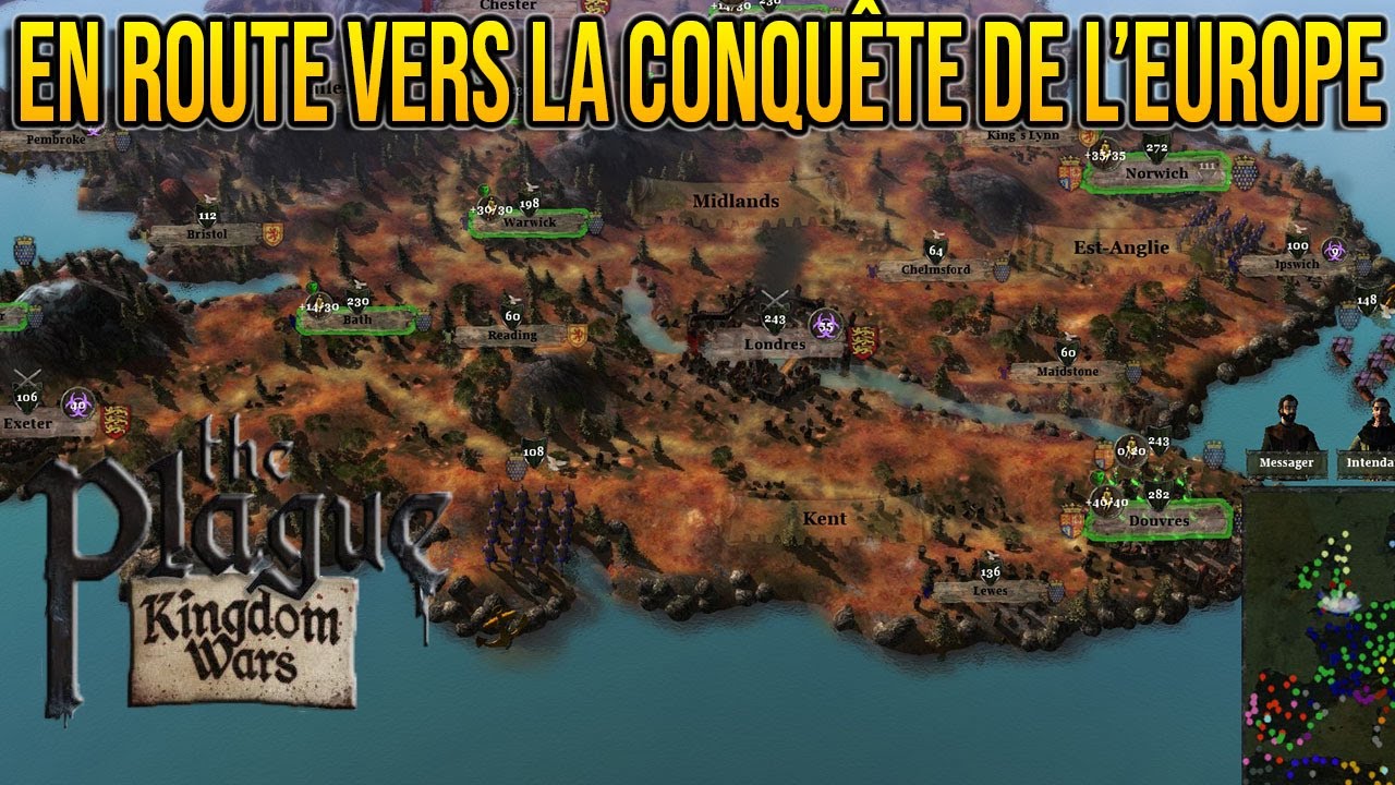 Kingdom Wars 4 : The Plague - Des armées impitoyables, En route vers la conquête de l'Europe