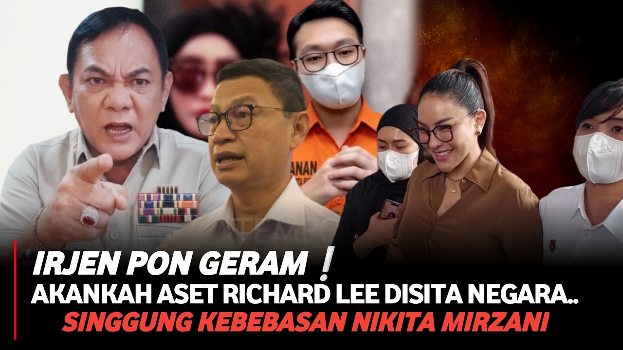 Sungguh ironis! Irjen pol Ricky sitohang Sentil BPOM hingga Aset richard lee disita, Bebaskan Nikita