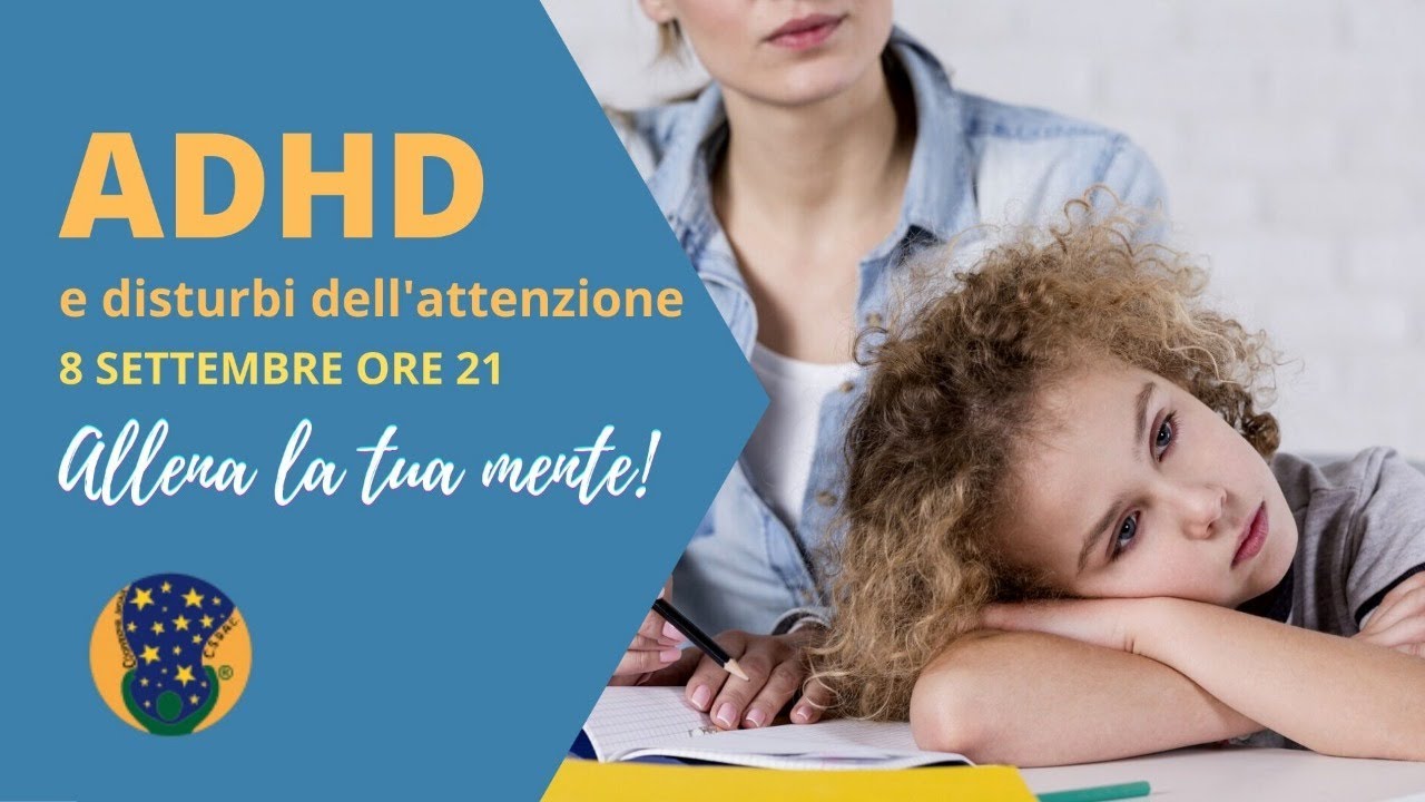 WEBINAR - ADHD e disturbi dell'apprendimento. Come ripartire a scuola con il piede giusto.
