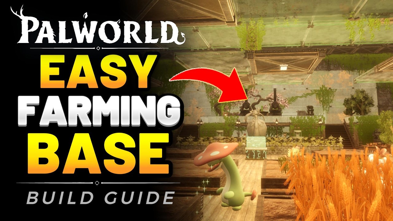 The PERFECT Palworld FARMING Base | Step-By-Step Build Guide