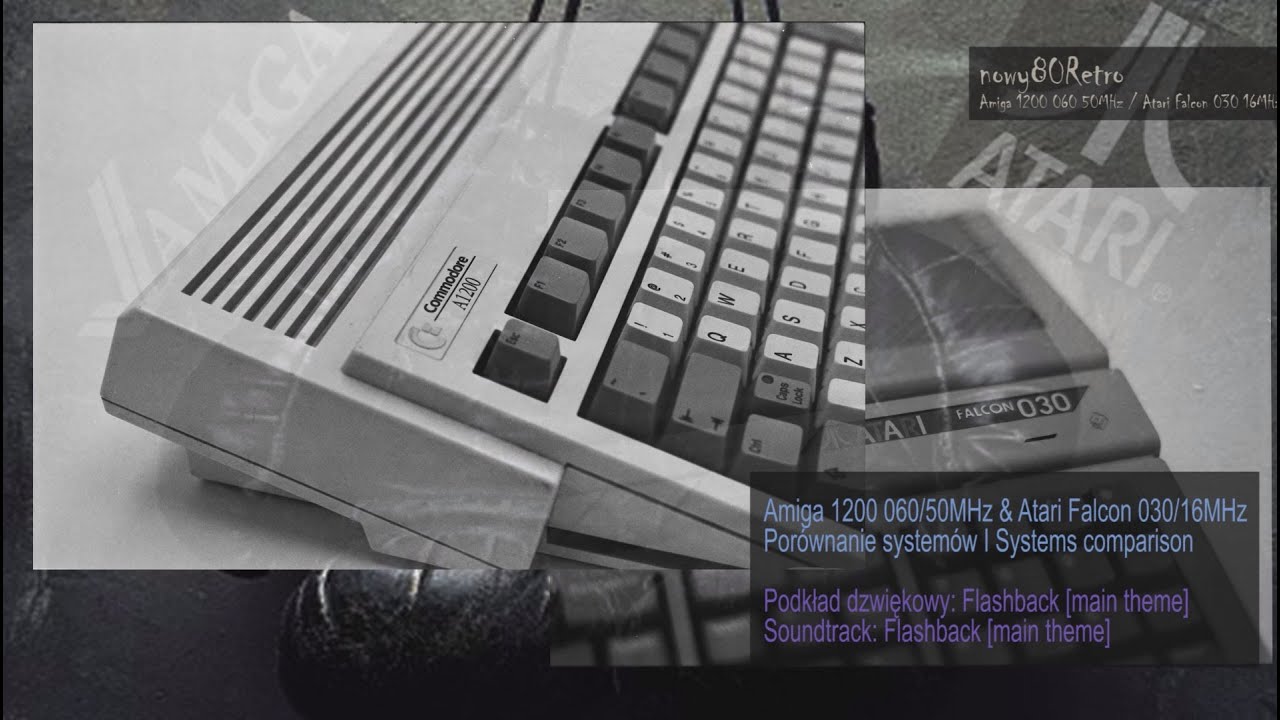 EN nowy80Retro #83 Comparison of Amiga 1200 & Atari Falcon systems