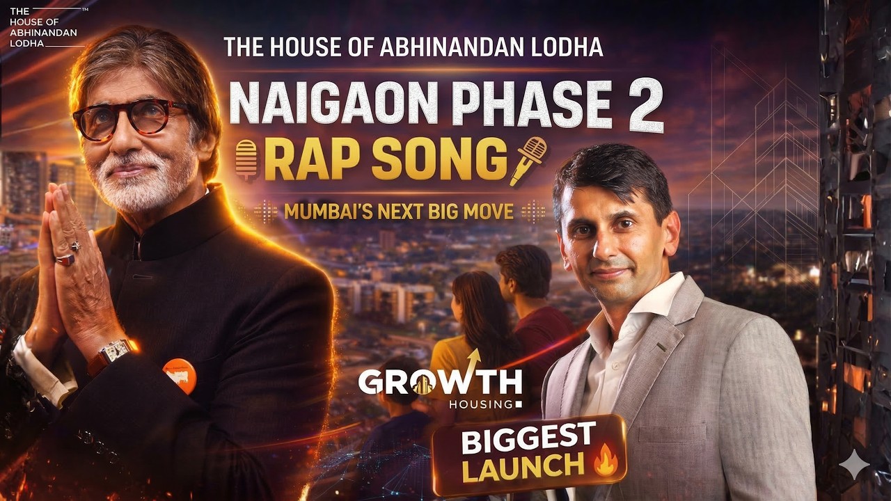 LIVE LAUNCH NOW: The Biggest Rap Song Release | The House of Abhinandan Lodha Naigaon 2026