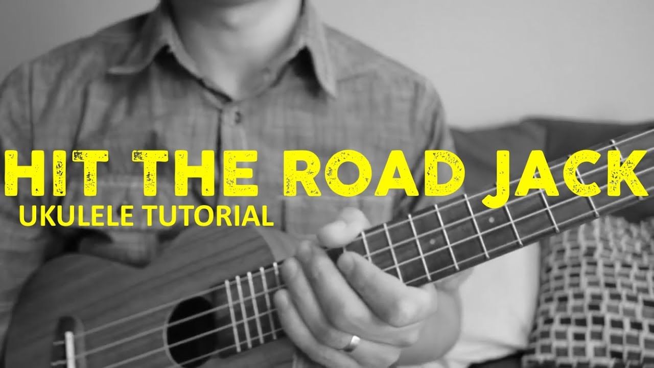 Hit the Road Jack — Рэй Чарльз (ЛЕГКИЙ урок игры на укулеле) — Аккорды — Как играть