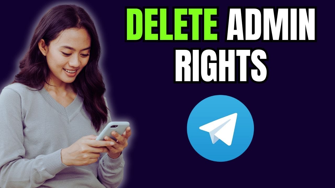 How to DELETE Telegram Admin Rights In Seconds!