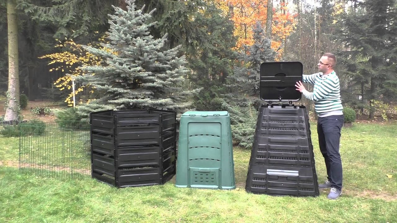 Kompostowniki EKOBAT -  rodzaje kompostowników