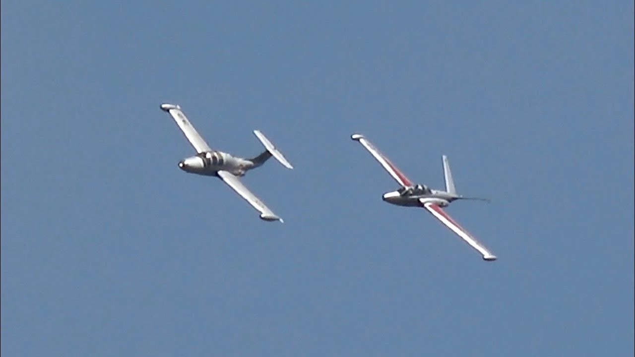 Morane Saulnier and Fouga Zéphyr French NAVY flying Display RNAS Yeovilton Air Day 2018