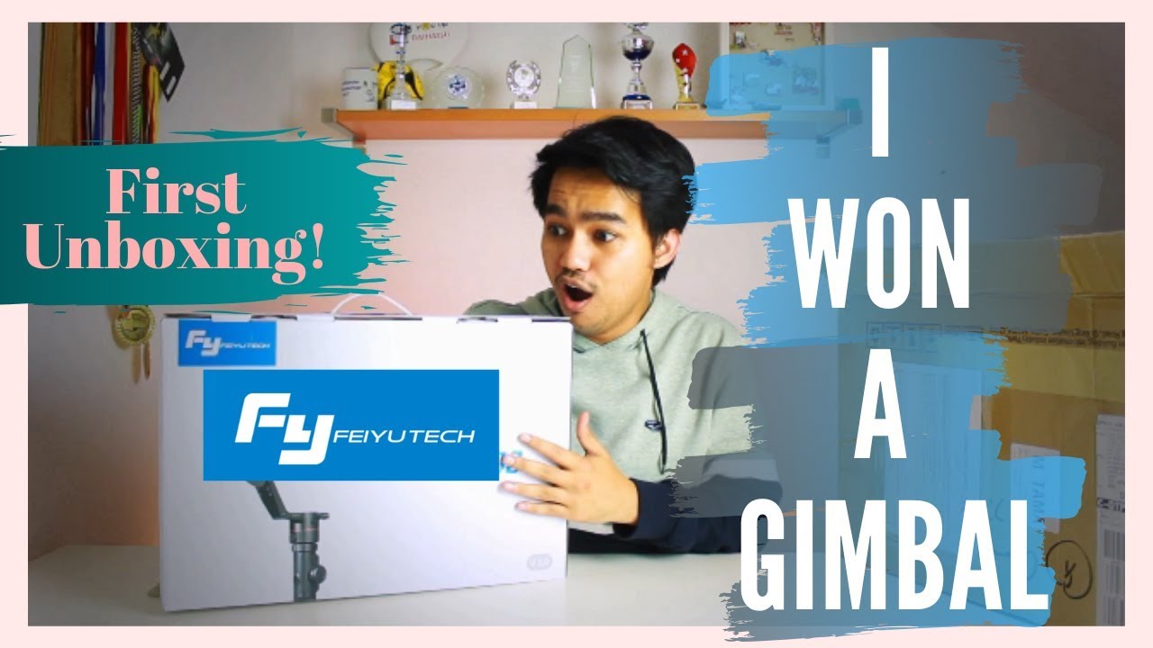 I Won A Gimbal | First Unboxing Feiyu AK2000| #49