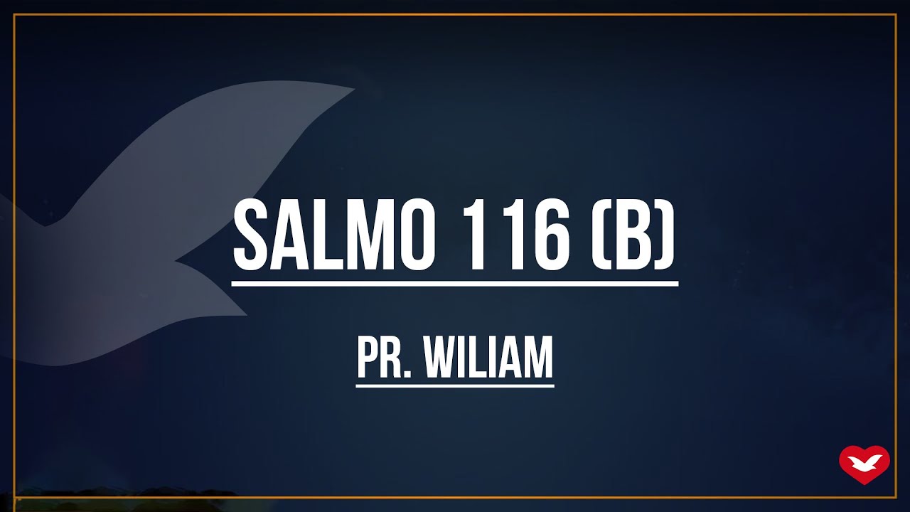 ¿Qué daré al Señor? (Batería) (Salmo 116)- Pr Wiliam/ IURD