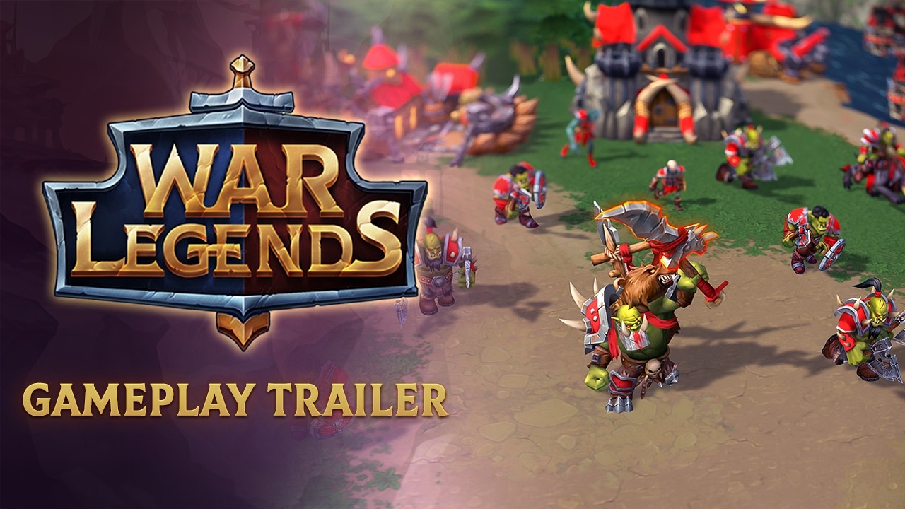 War Legends: Мобильная стратегия в реальном времени ☆ Официальный геймплейный трейлер
