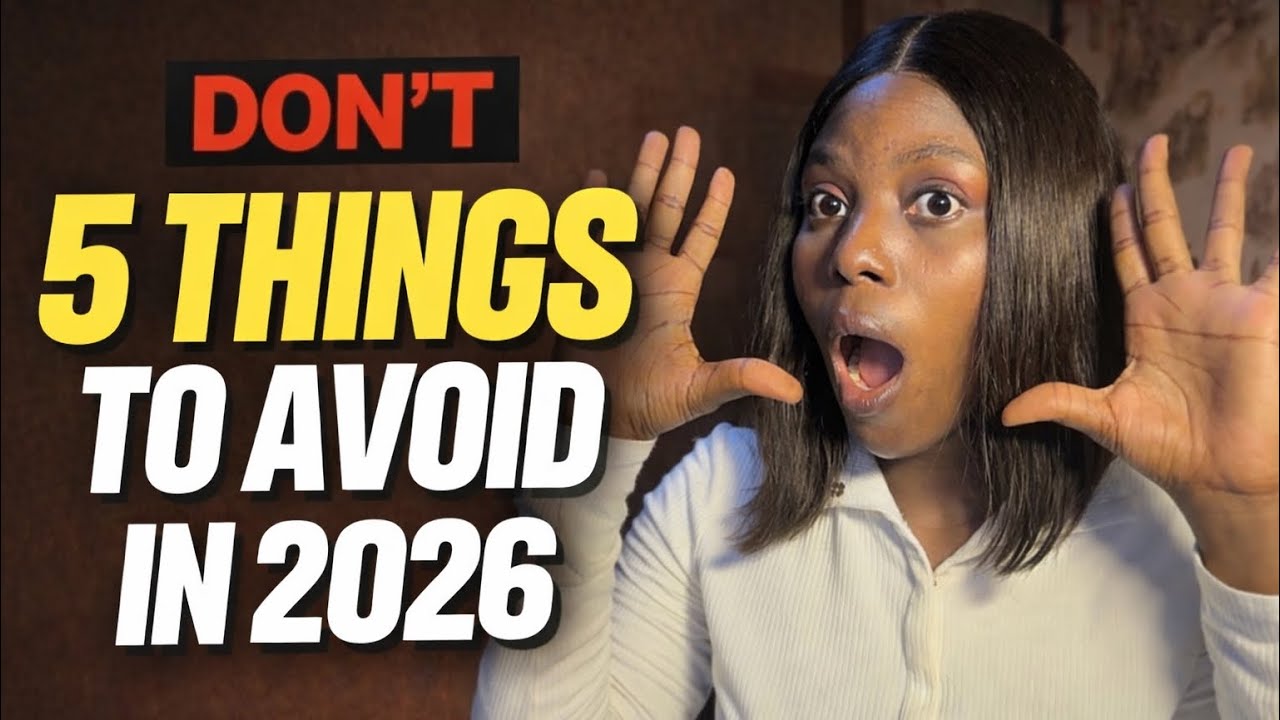 Stop doing these 5 things in 2026 — before it’s too late! 😱 