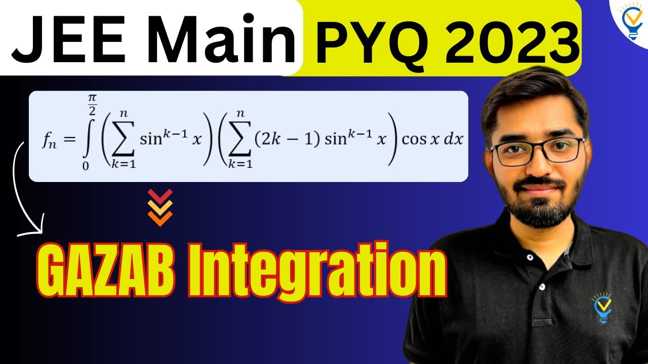 Kadakedar Thandi mein GARMI dilane wala SAWAL!! Integration PYQ JEE Main 2023