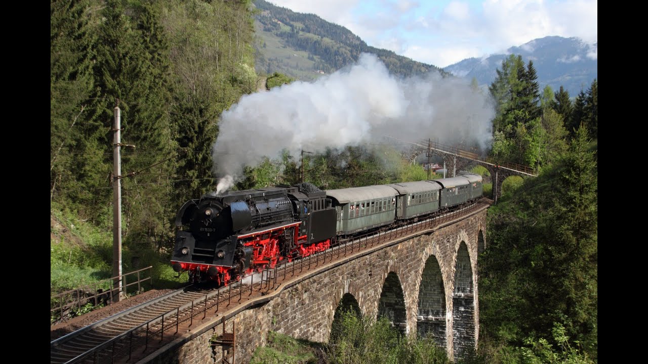 Tauerndampf 2013: &Ouml;GEG 01 533 und 1020 018, Lokomotion 5fach Bespannung uvm!