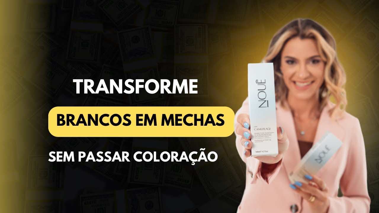 Transformando cabelos brancos em mechas