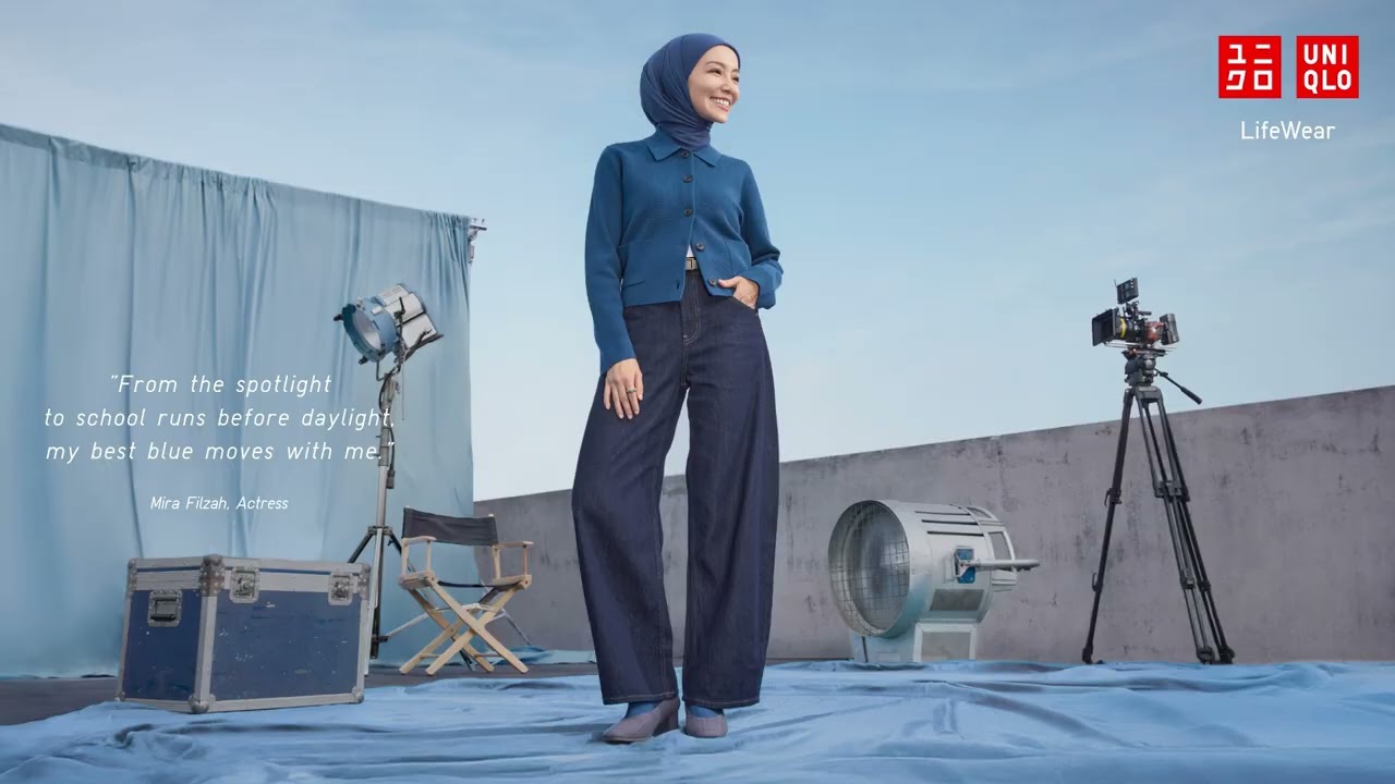 UNIQLO JEANS. MY BEST BLUE.