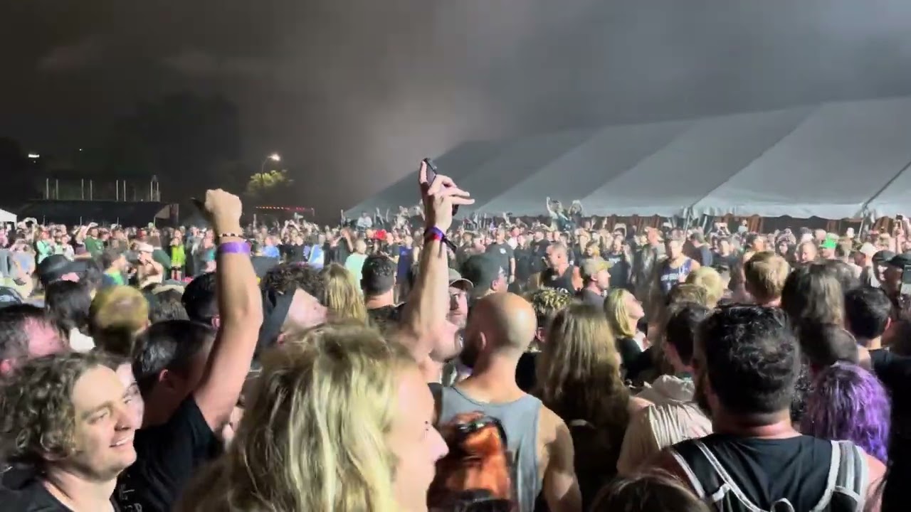Knocked Loose Wall of Death @ Furnace Fest (Birmingham, AL) (10/05/2025)