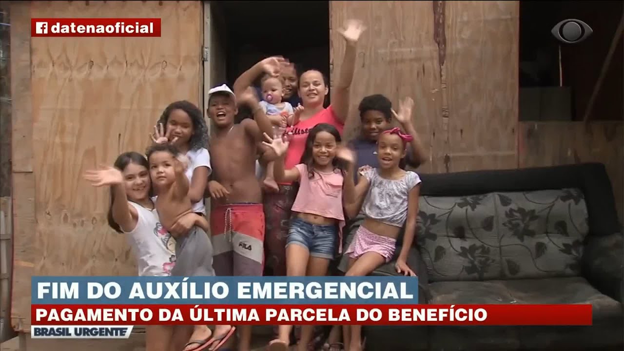 FIM DO AUXÍLIO EMERGENCIAL: PAGAMENTO DA ÚLTIMA PARCELA PREOCUPA BRASILEIROS | BRASIL URGENTE