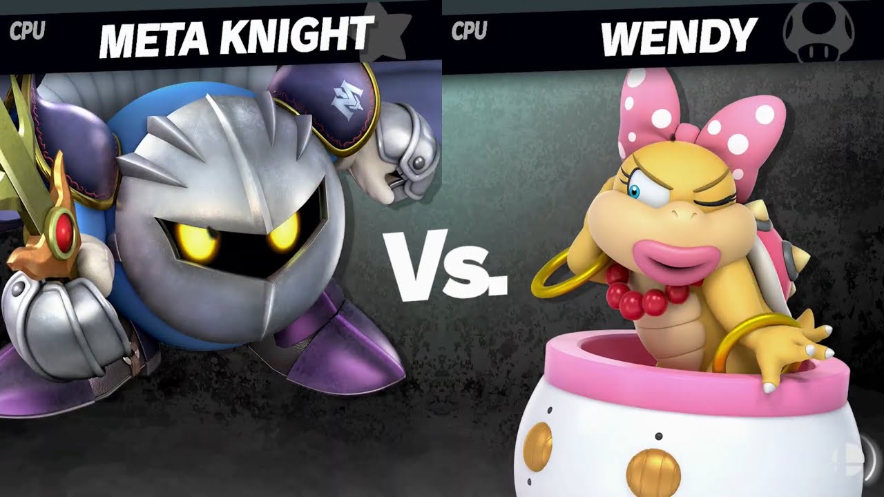 Super Smash Bros. Ultimate - Meta Knight Is Better Than Wendy O Koopa