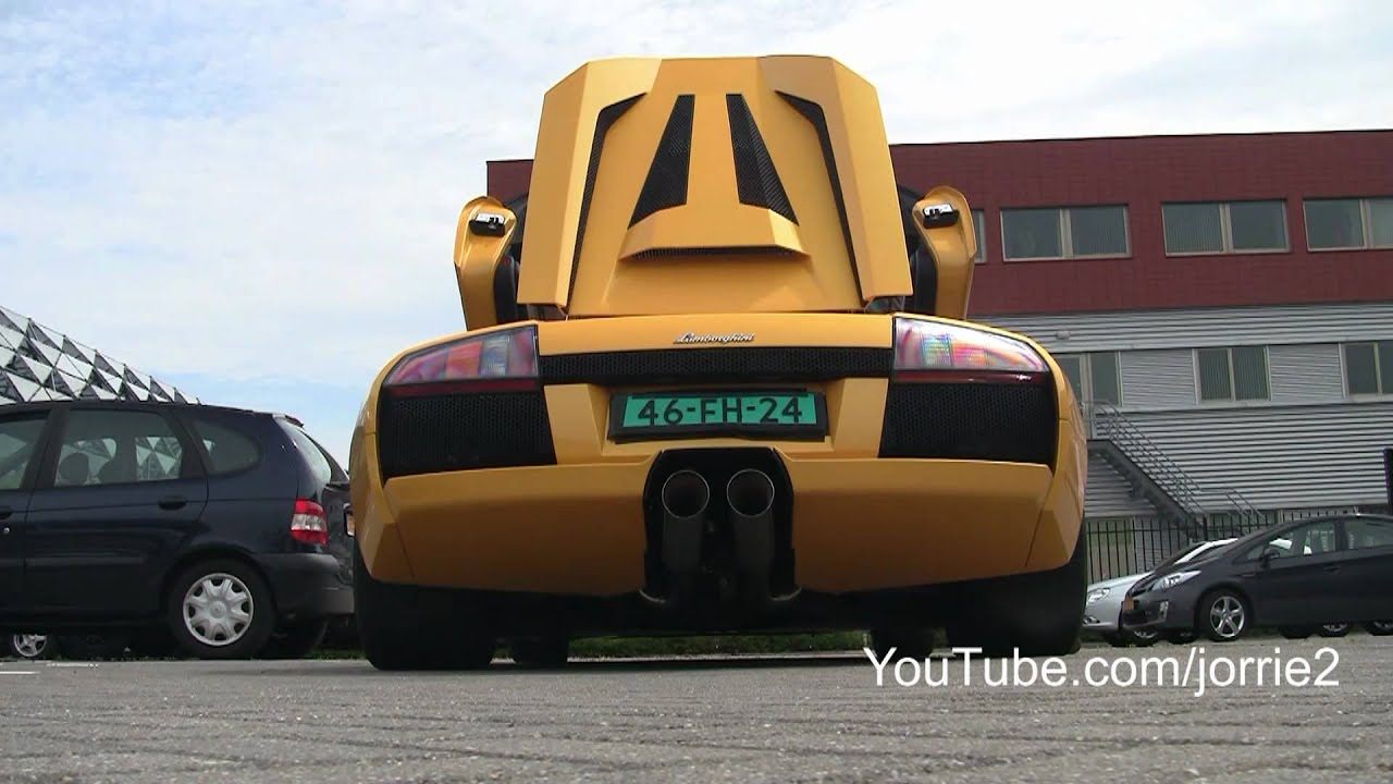 Lamborghini Murcielago Sound! - 1080p HD