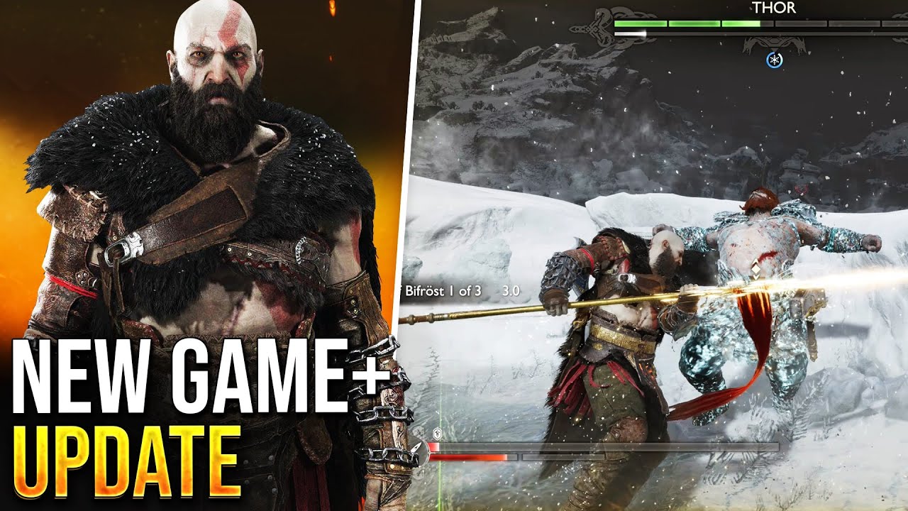 God of War Ragnarok New Game Plus Update & Amazon TV Series