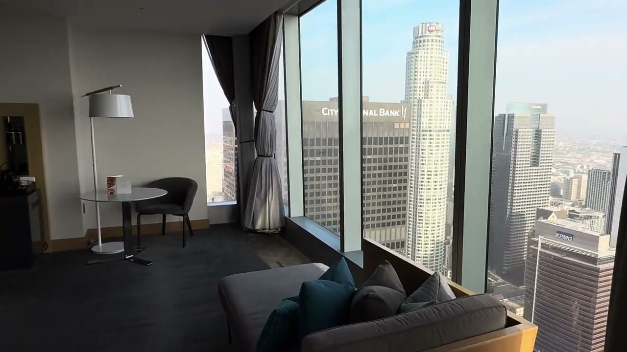 Intercontinental Los Angeles downtown junior suite