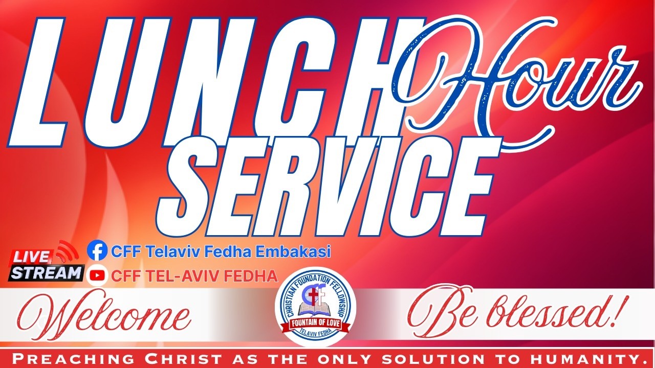 LUNCH HOUR SERVICE   - 13th March 2026 || Pst. Mwaura John