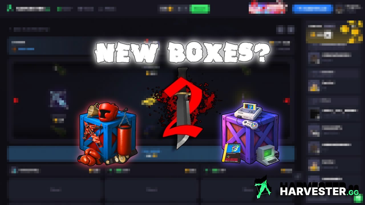 NEW BOXES! ON HARVESTER.GG 🔥I Harvester.gg/r/MODGE 