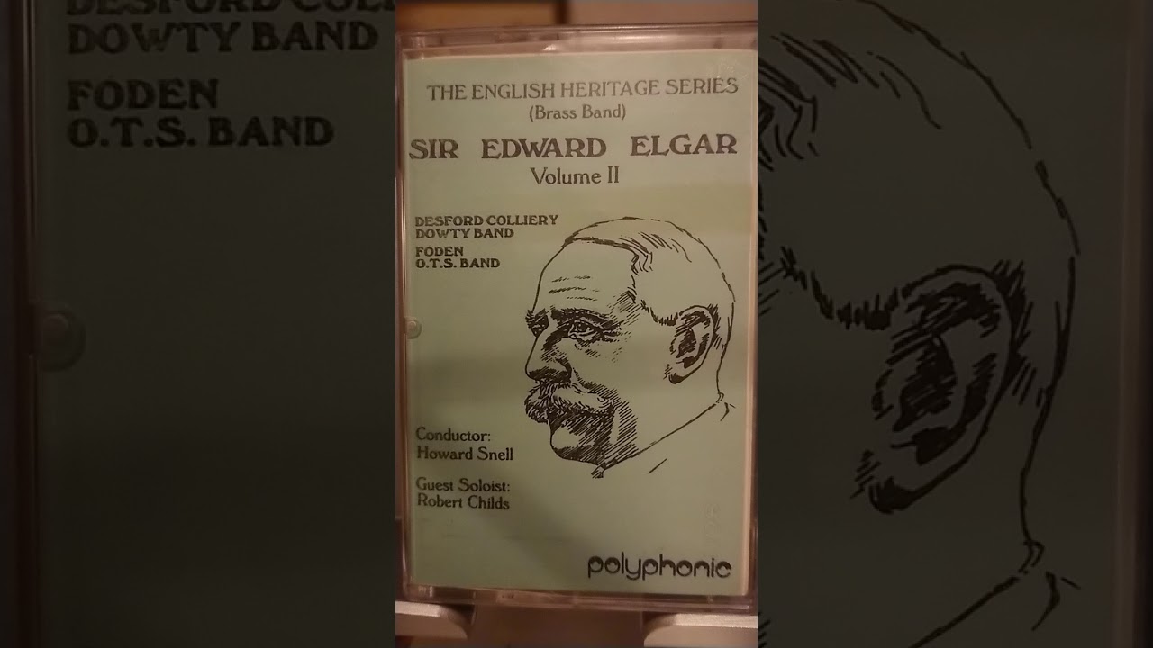 Adagio & Allegro from Elgar Cello concerto euphonium solo Robert Childs Fodens Howard Snell 1984