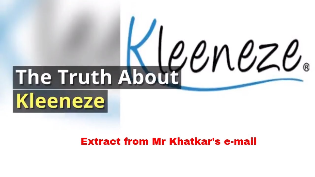 Kleeneze - What's really happening