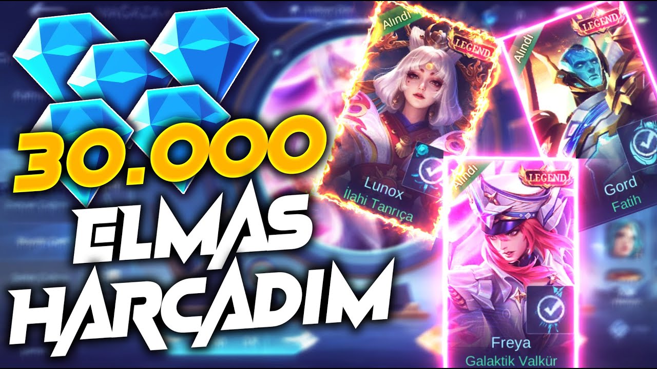 30 BİN ELMAS HARCADIK ! 3 LEGEND VE EPİC KOSTÜMLERİ ALDIK | MOBILE LEGENDS BANG BANG