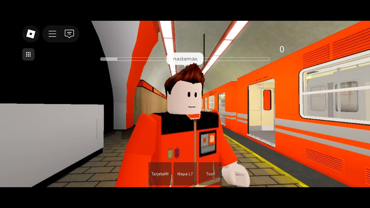 Linea 7 del metro roblox con un suscriptor @Sagoo_Bloox750  ahí te puse los créditos 