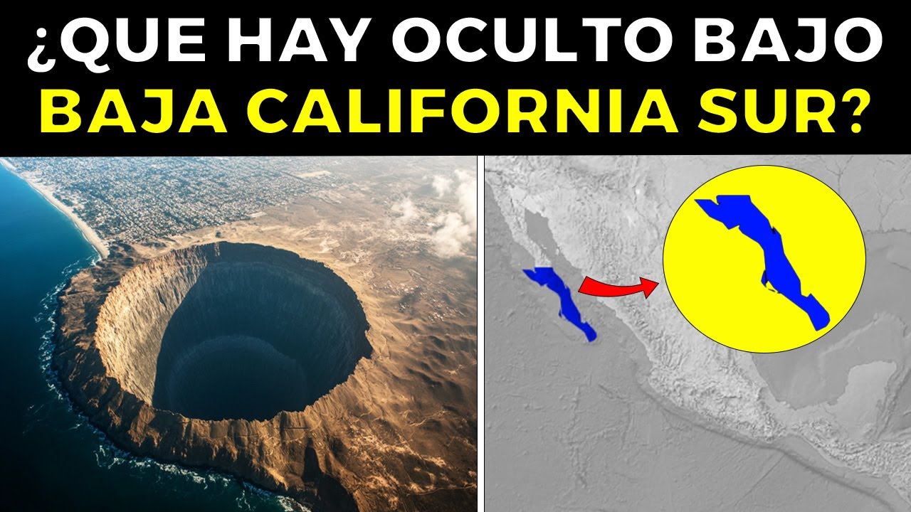 ¿Qué Hay Oculto Bajo BAJA CALIFORNIA SUR, México?