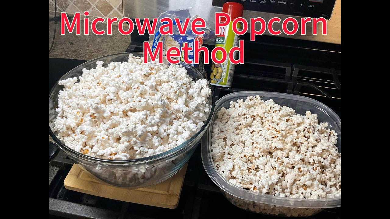 microwave popcorn recipe