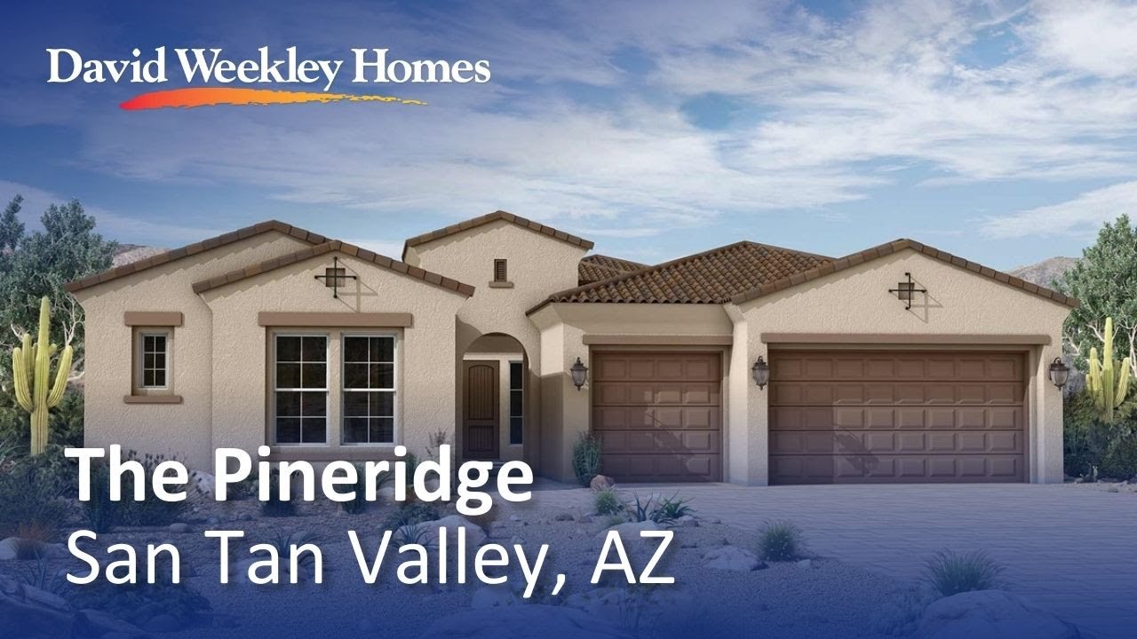 The Pineridge Model Home in Soleo | Homes in Southeast Phoenix | David Weekley Homes