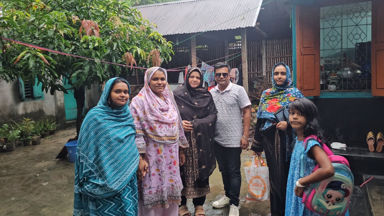 বড় মানুষ আমাদের দেখার জন্য তানজিলার বাড়িতে আসলো 