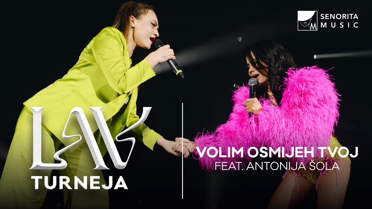 Milica Pavlovic feat. Antonija Šola - Volim osmijeh tvoj - Lav tour Rijeka