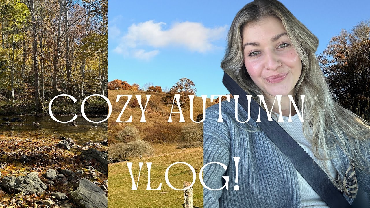 Autumn Vlog! Hiking and THRIFTING in the mountains!