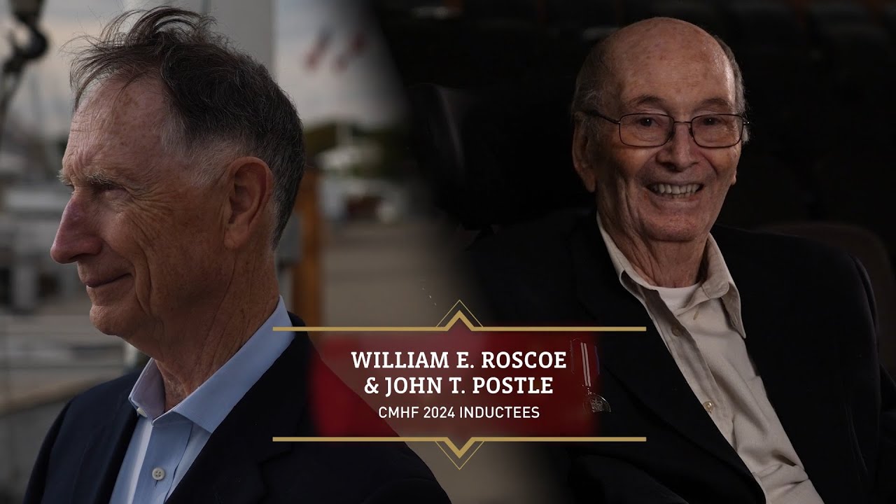 CMHF 2024 William E. Roscoe & John T. Postle Tribute Video