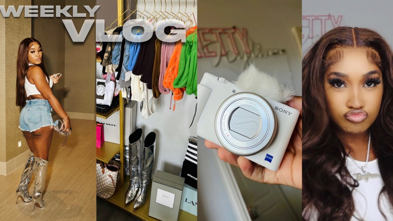 WEEKLY VLOG | ATL FOR A GOOD TIME! + JT POSTED ME + New Camera ! + College Life + New Tattoo?!