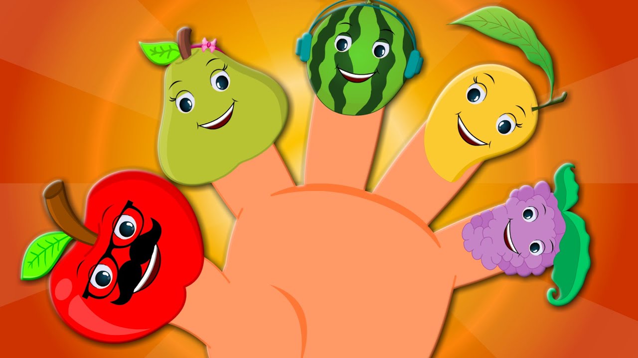 Fruits Finger Family | Nursery Rhymes For Kids And Childrens | Baby Songs