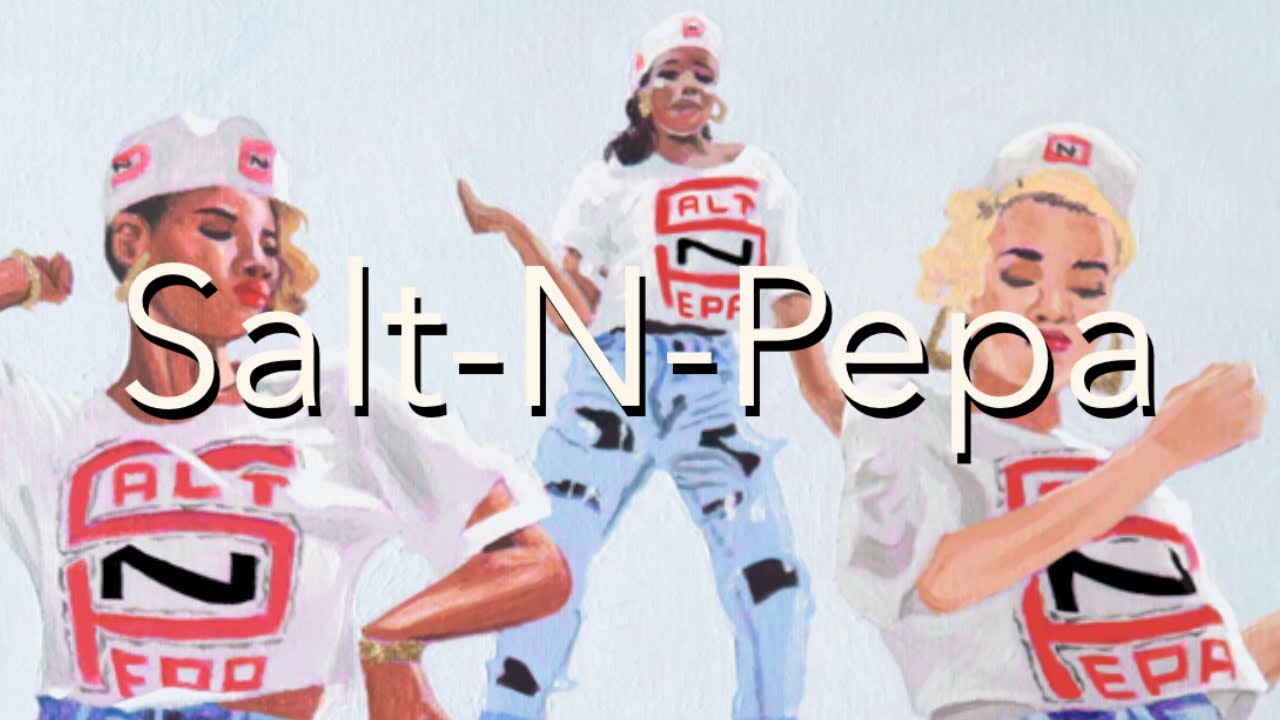Salt-N-Pepa Tribute Painting 