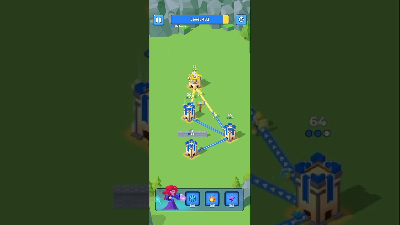 Conquer The Tower | Level - 431 - 435 |New look#conquer #game #gamer #gaming #oppi_gamers  #gameplay