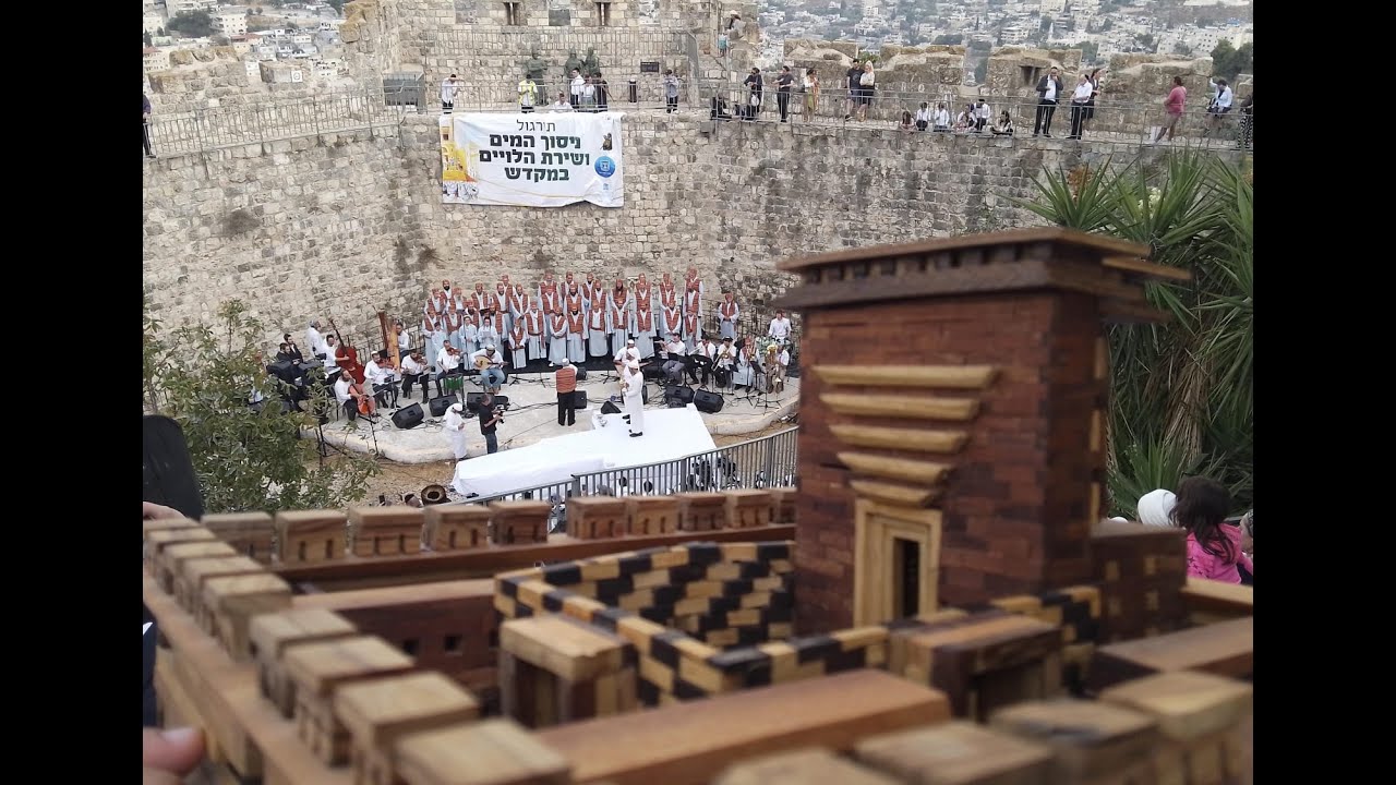 דגם מניטורי של בית המקדש השלישי