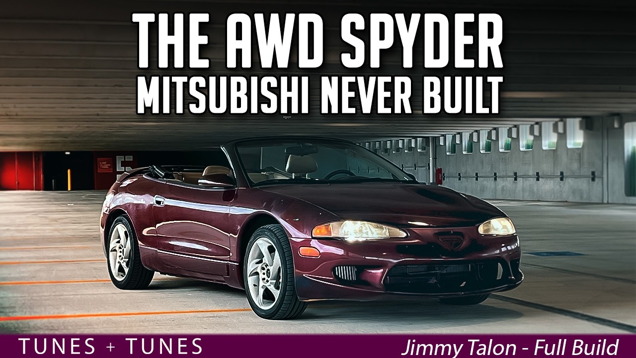 A Car That Never Existed: Mitsubishi Eclipse Spyder AWD Turbo Swap | Full Build!