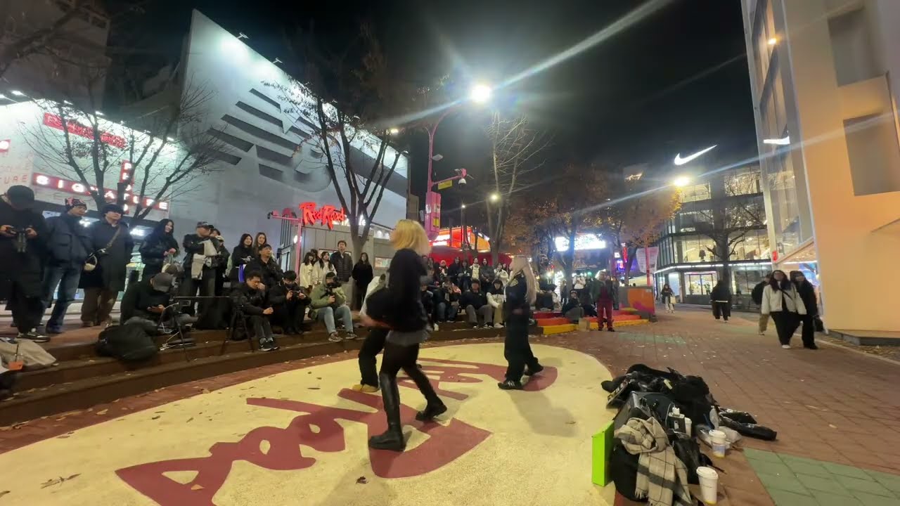 hongdae busking