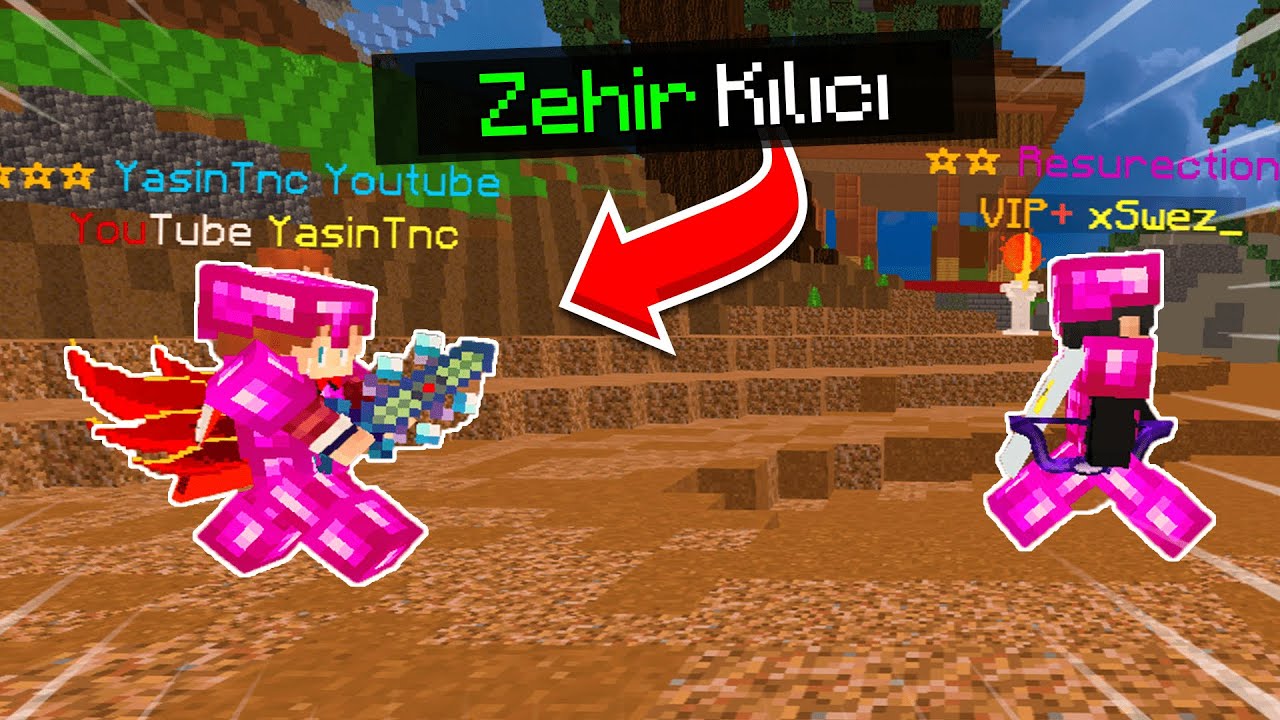 ZEHİR KILICIYLA ADAM KESTİM! Survival Ametist -minecraft craftrise