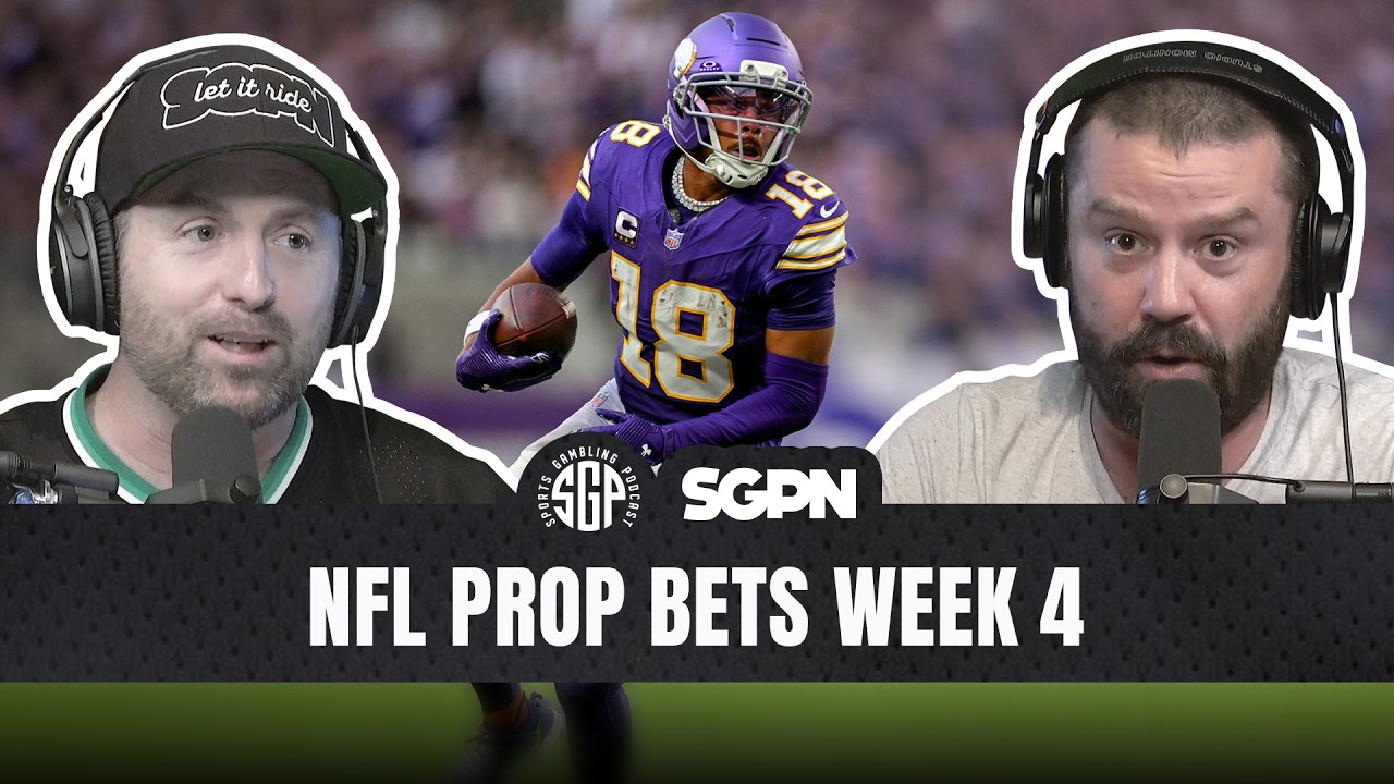 NFL Week 4 Prop Bets, Best Bets & Predictions