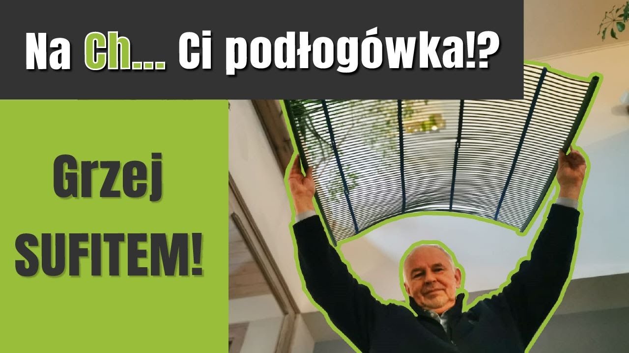 Ogrzewanie sufitowe. Maty kapilarne