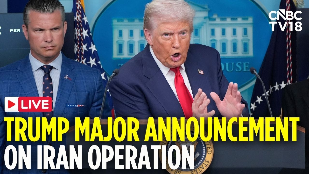LIVE: President Trump Makes Major Announcement on Iran War | Trump on US Rescue Operation | N18G